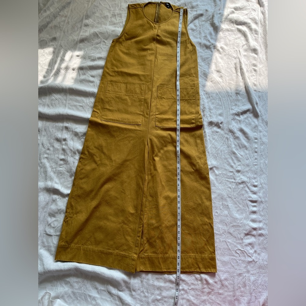 Ilana Kohn Mustard Wide-Leg Sleeveless Jumpsuit - Picture 11 of 12